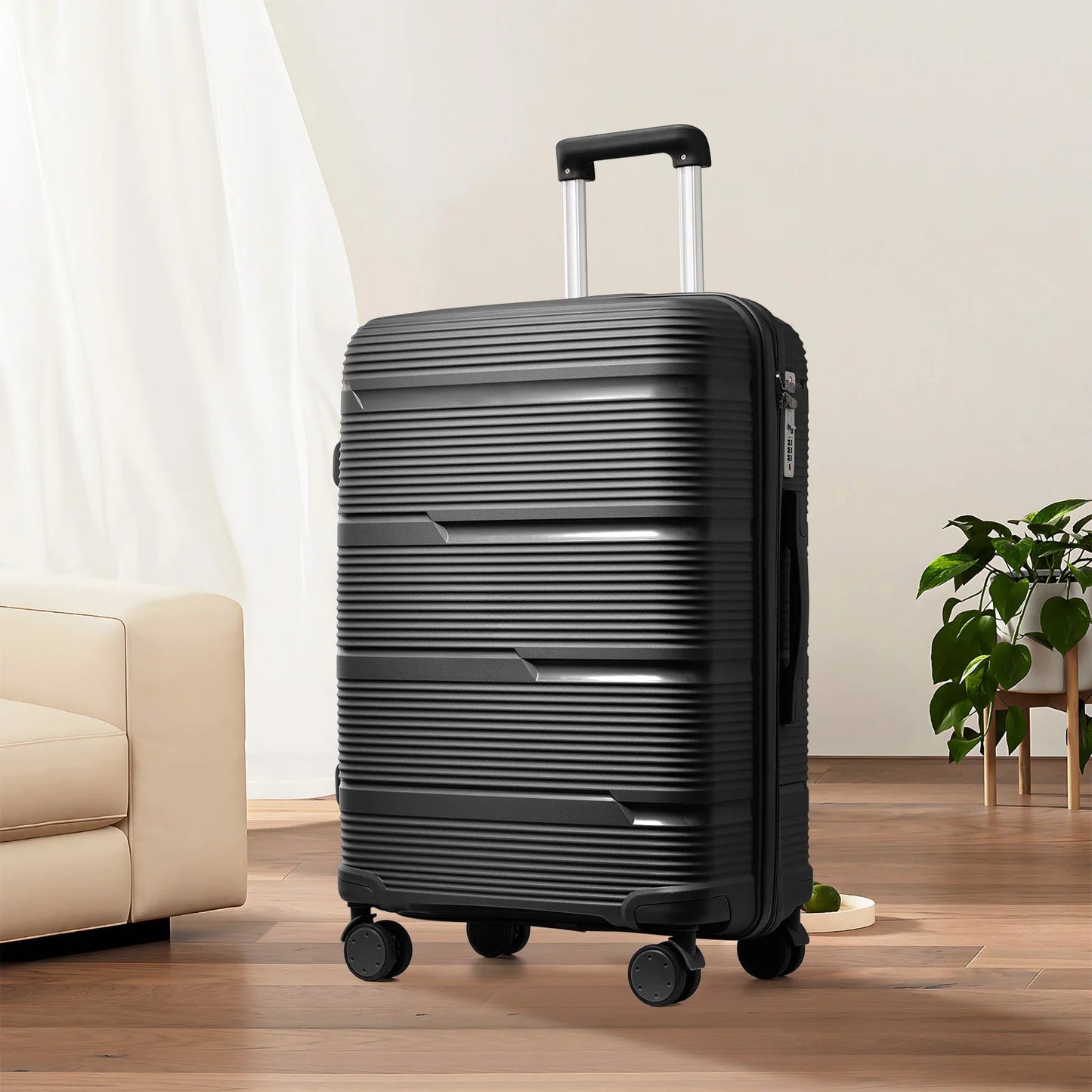 Hardshell Carry-On Luggage | Durable ABS with TSA Lock 4