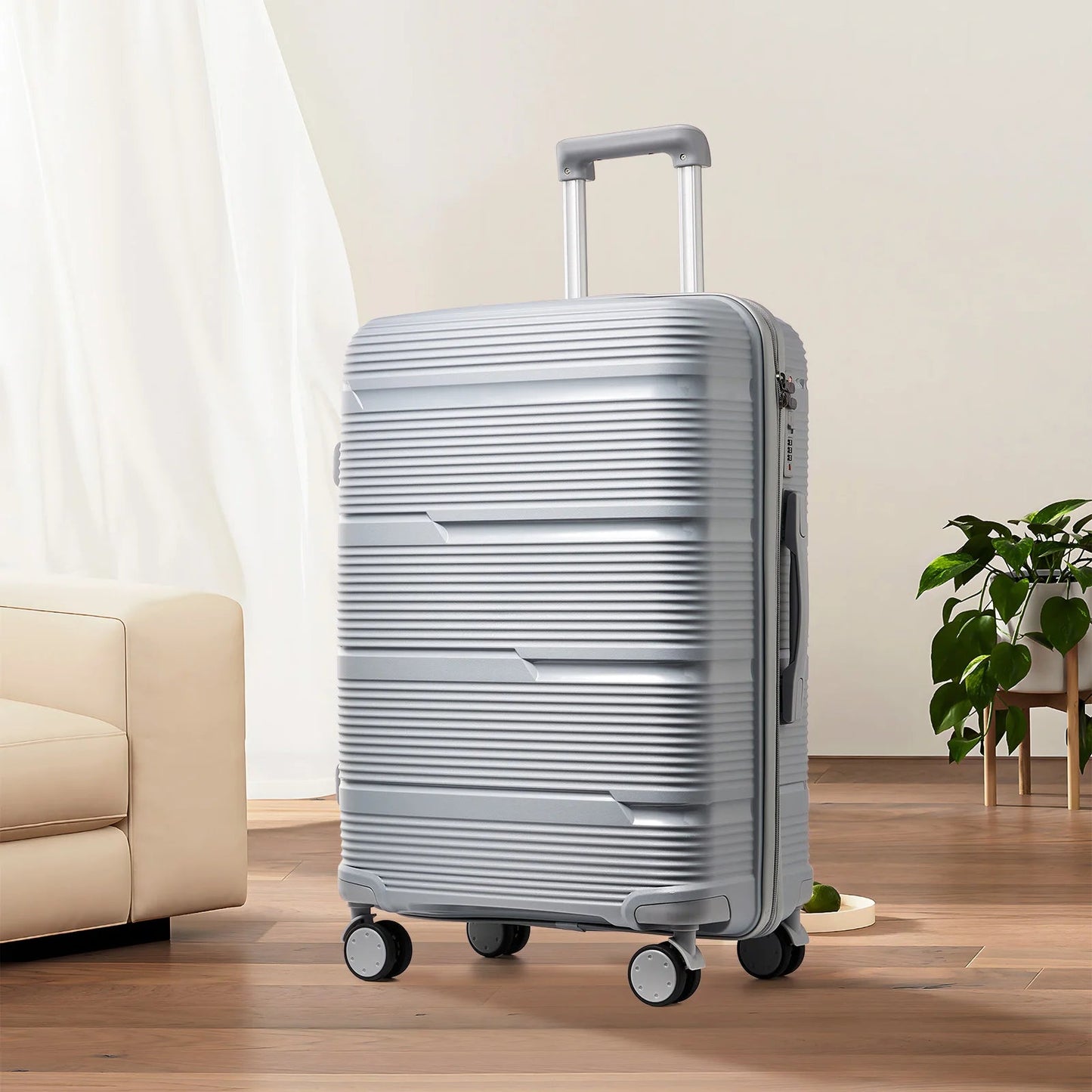 Hardshell Carry-On Luggage | Durable ABS with TSA Lock 7