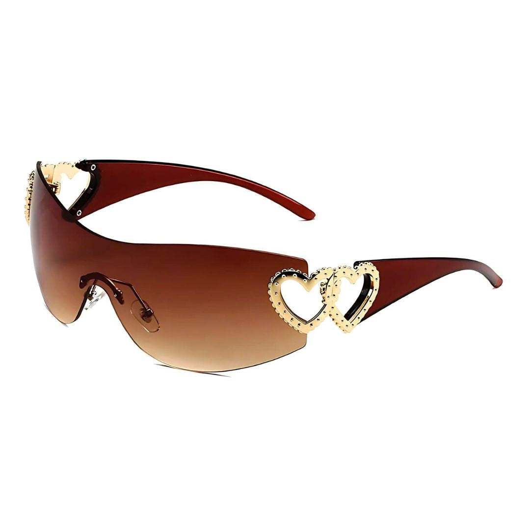 Heartbeat Sunglasses | UV 400 Protection with Unique Heart Accents 5