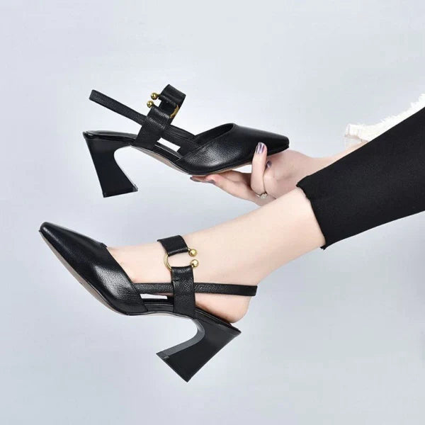 Heeled Orthopedic Sandal | TANIA 1