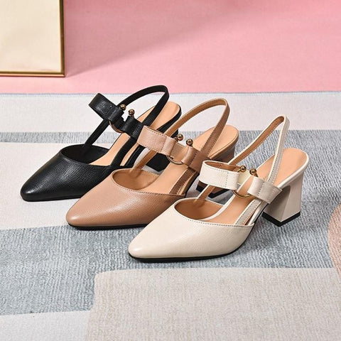 Heeled Orthopedic Sandal | TANIA 2