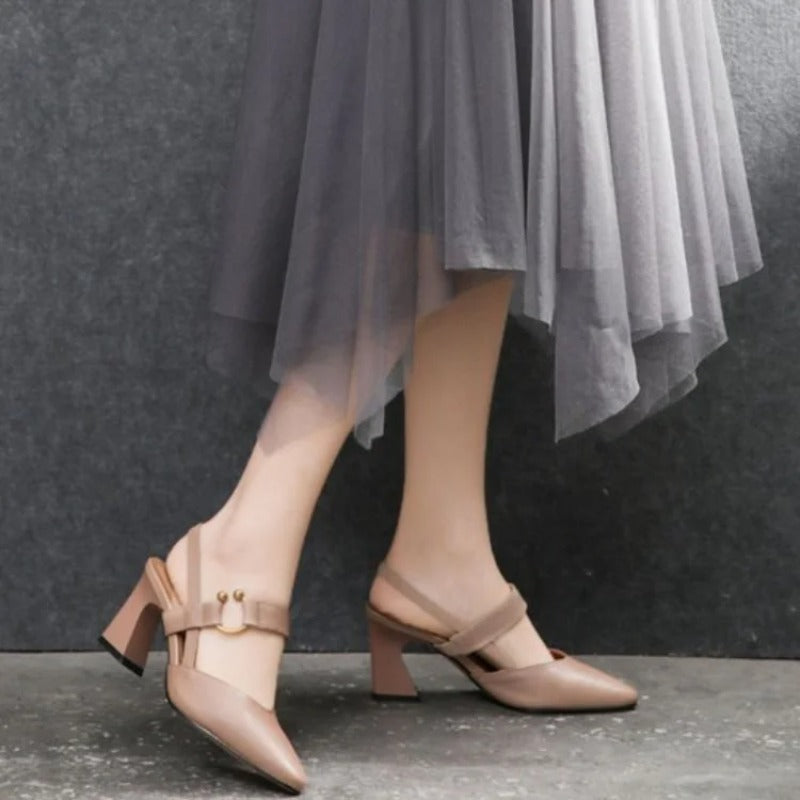 Heeled Orthopedic Sandal | TANIA 3