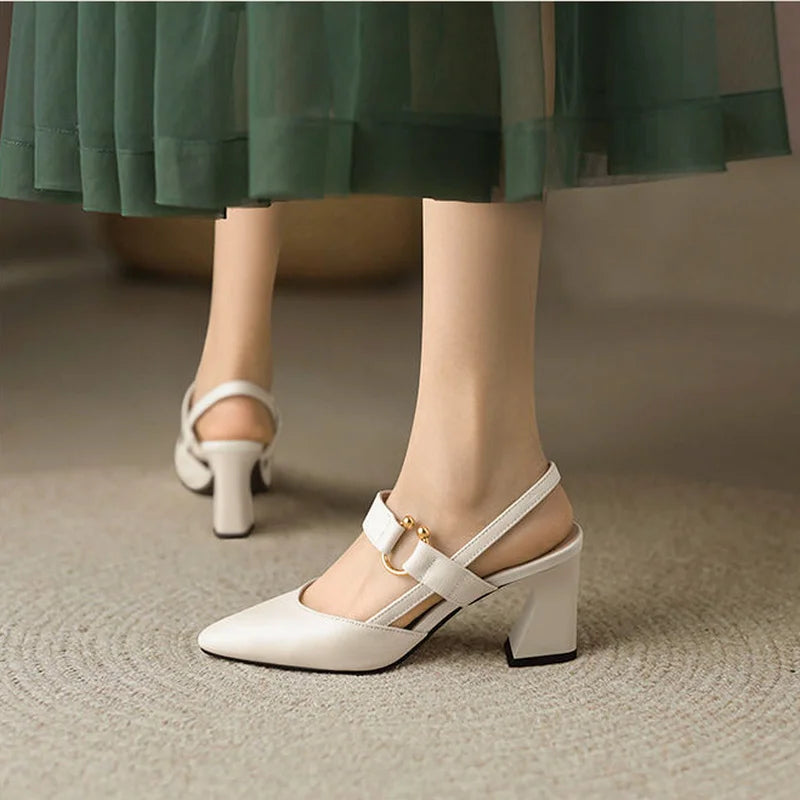 Heeled Orthopedic Sandal | TANIA 4