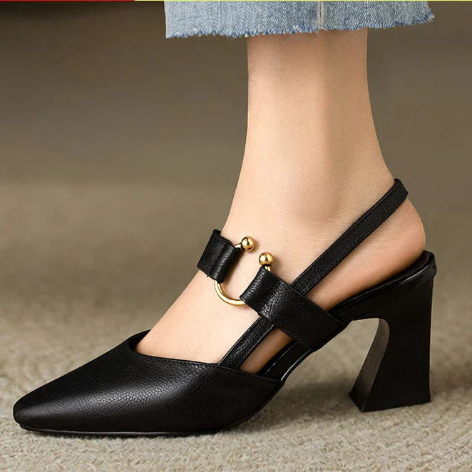 Heeled Orthopedic Sandal | TANIA 6