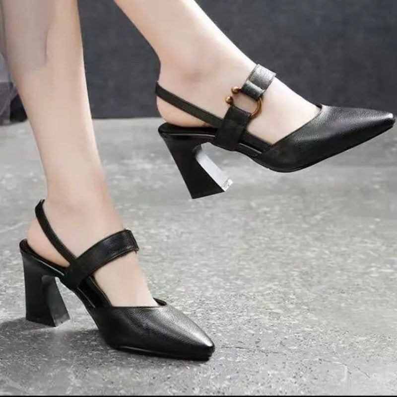Heeled Orthopedic Sandal | TANIA 7