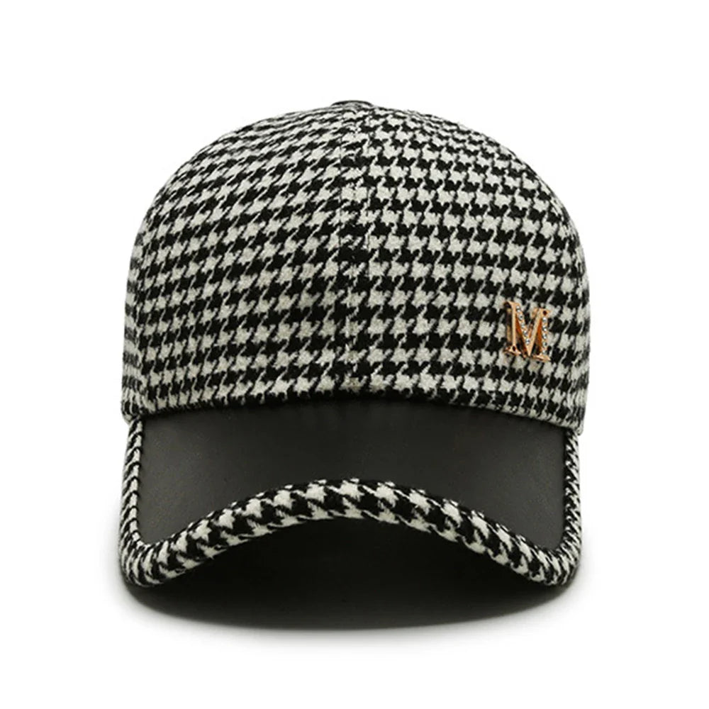 Houndstooth Baseball Cap