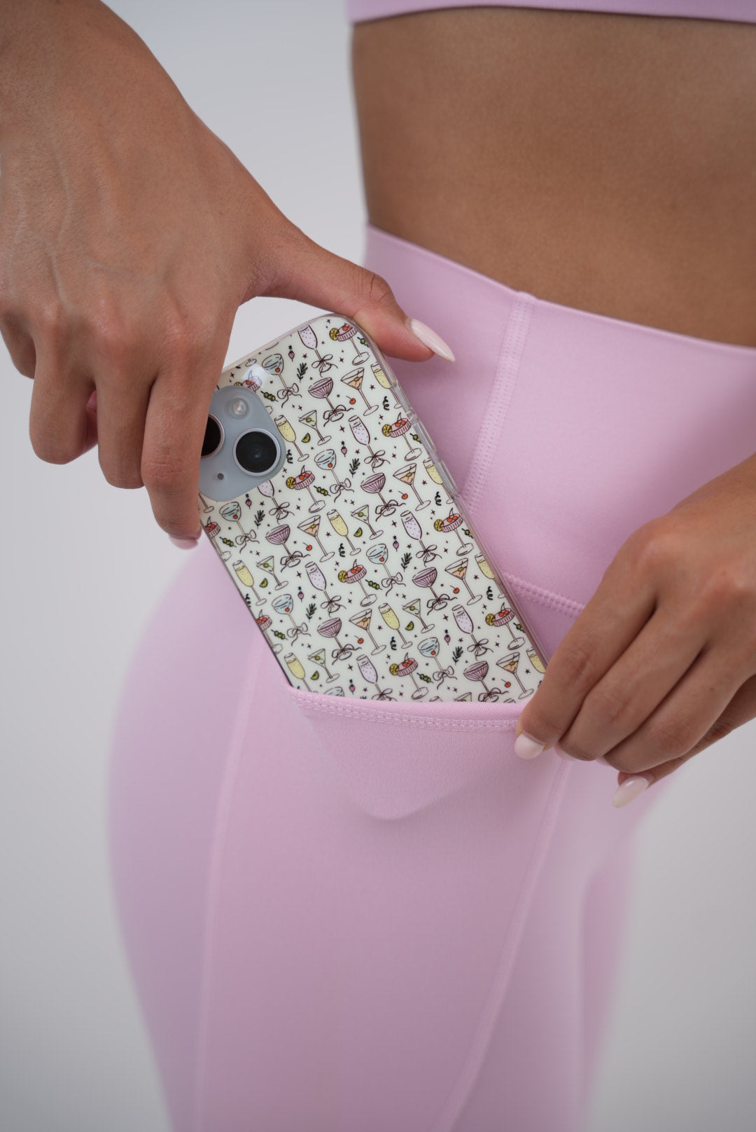 Legging Butter Rose Blossom Séchage Rapide Je Rayonne