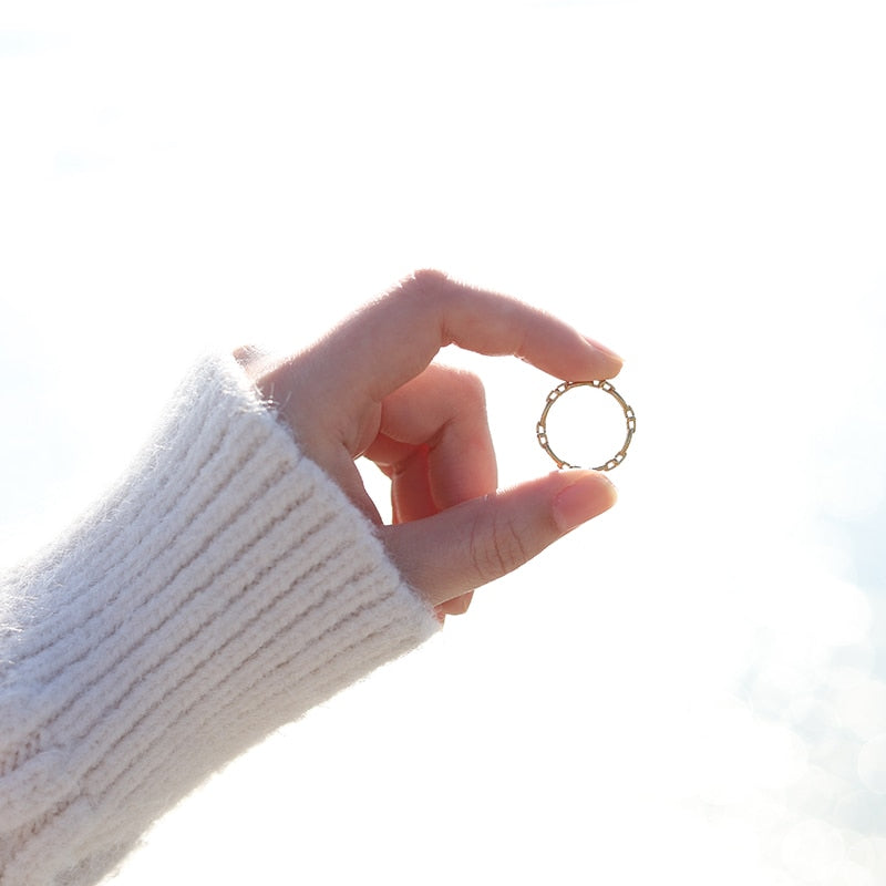 Infinity Ring | 18K Stainless Steel, Tarnish Resistant, Hypoallergenic 4