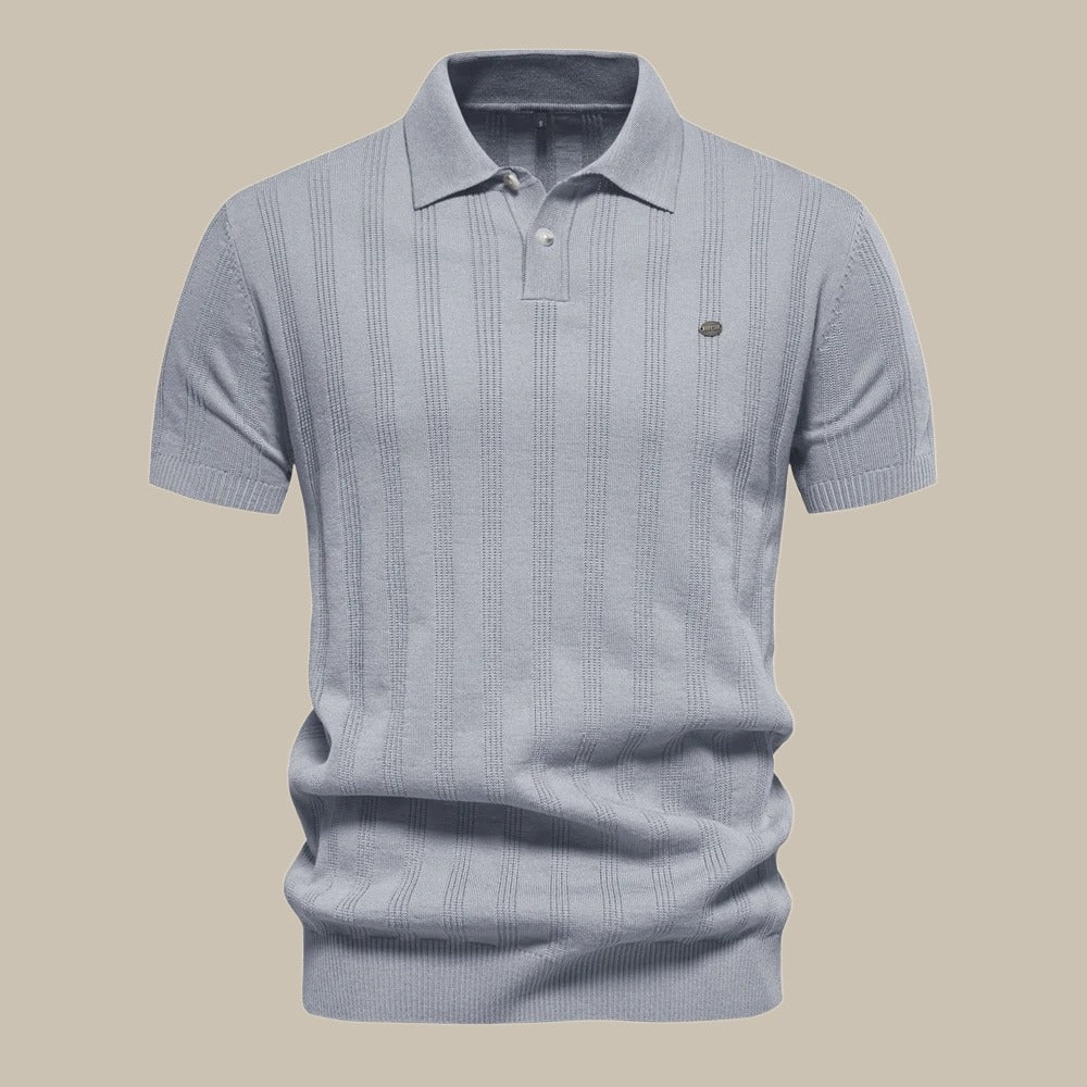 Knitted Polo Shirt | Timeless Style with Retro Flair & Classic Collar 1