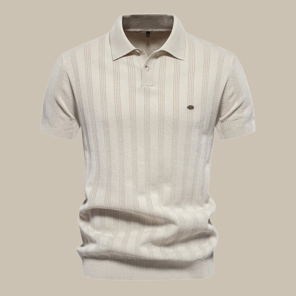 Knitted Polo Shirt | Timeless Style with Retro Flair & Classic Collar 2