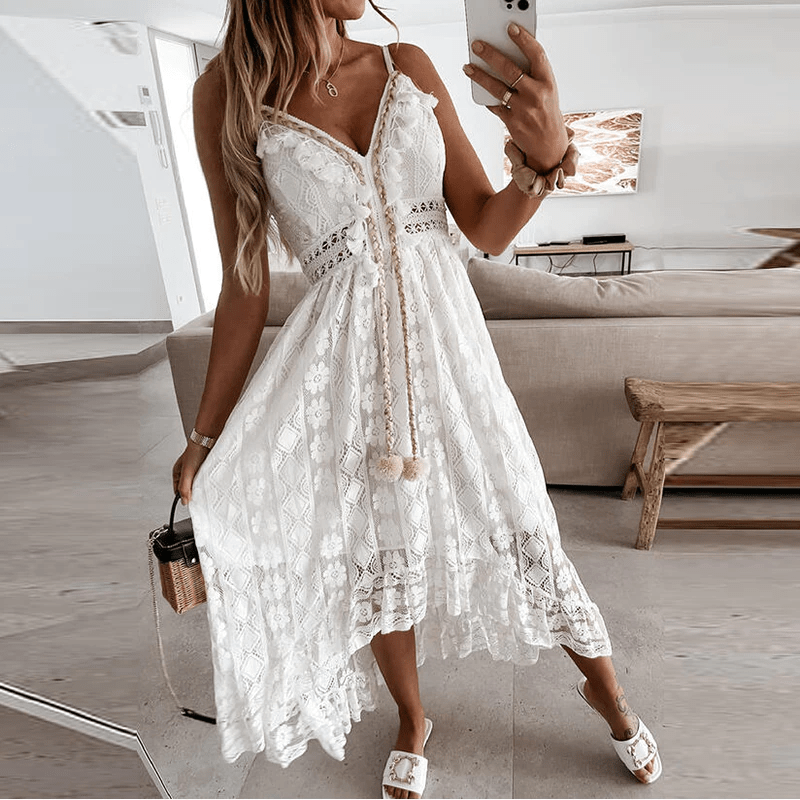 Light Lace Summer Dress 4