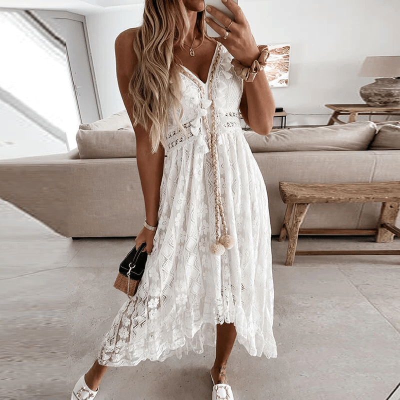 Light Lace Summer Dress 5