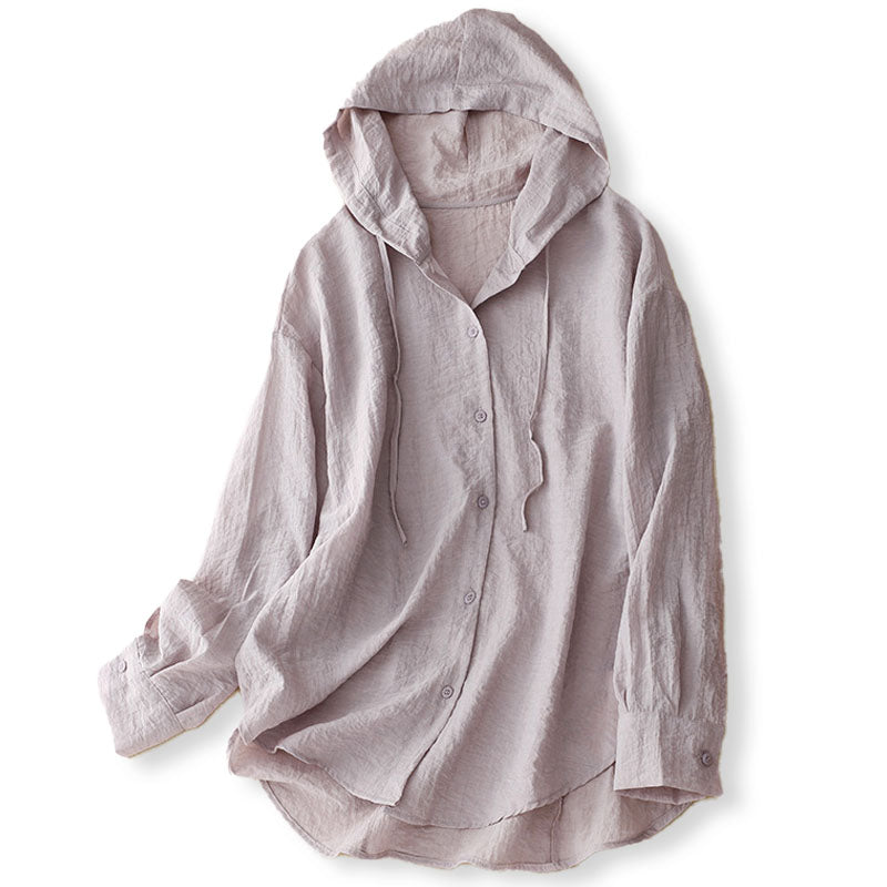 Light Linen Hoodie 4