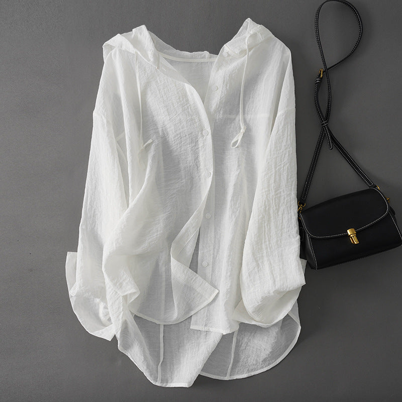 Light Linen Hoodie 7
