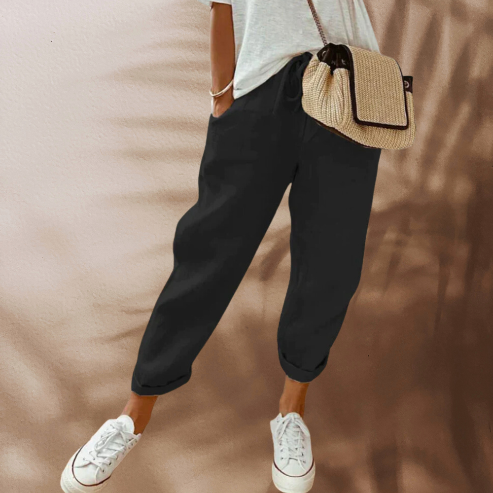 Lightweight Linen Pants 1