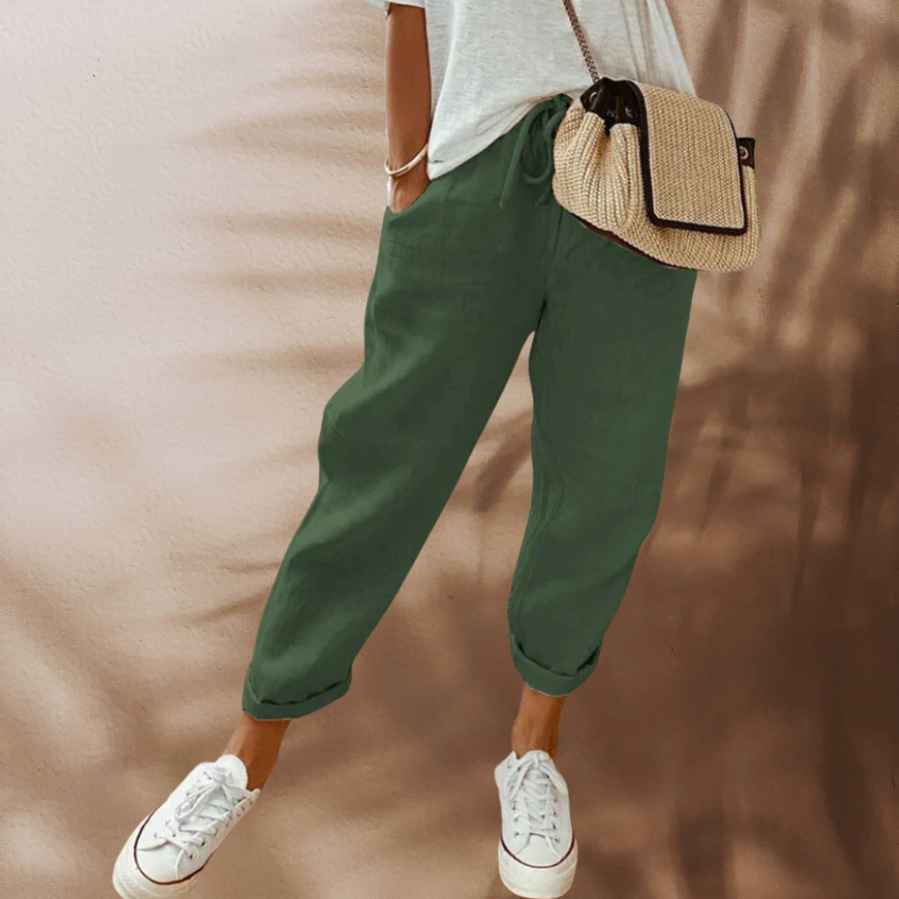 Lightweight Linen Pants 2