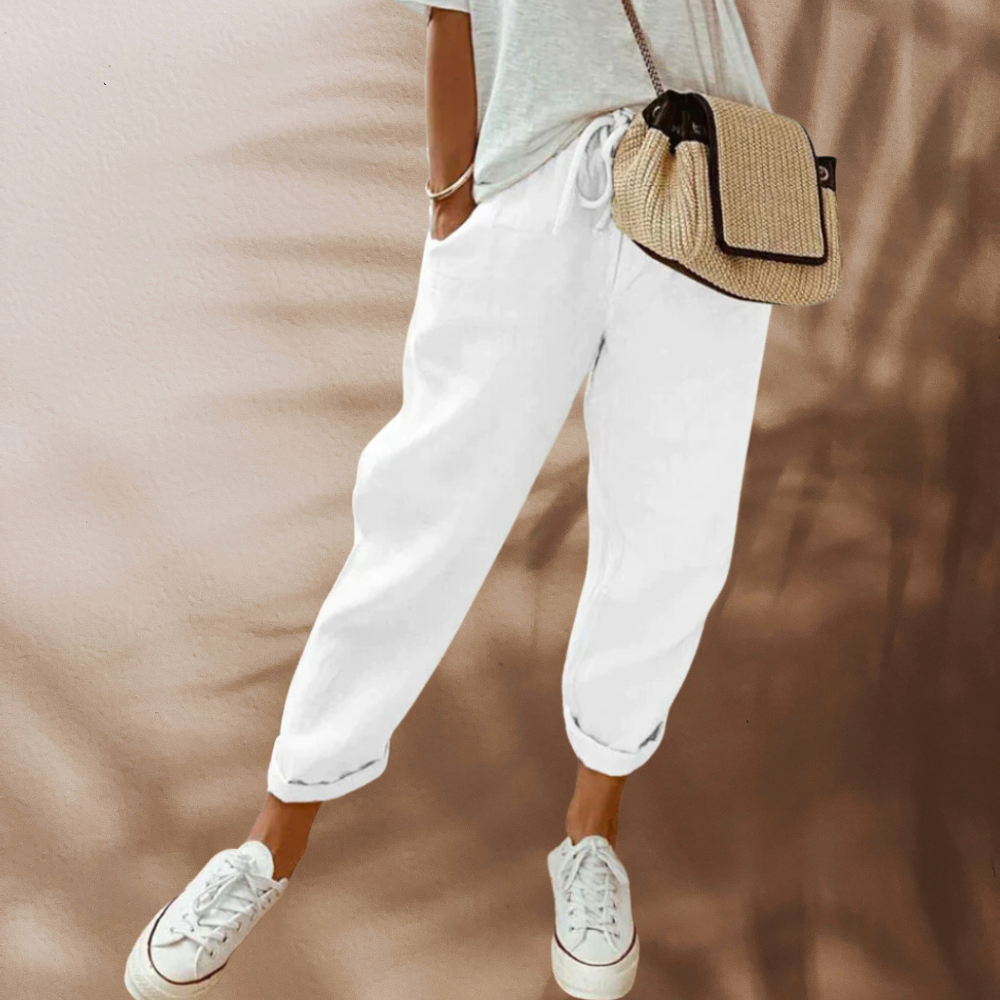 Lightweight Linen Pants 4
