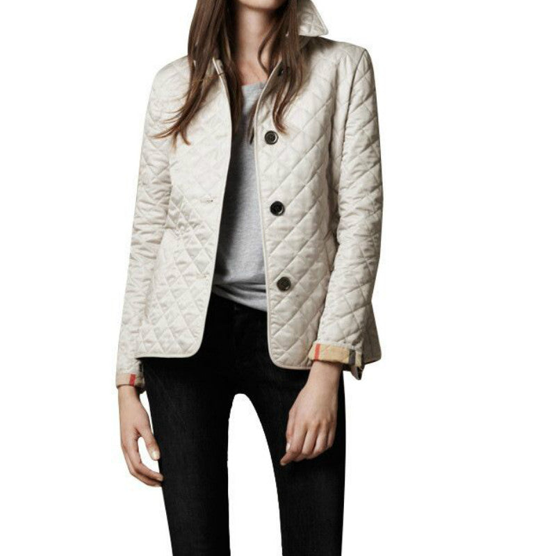 Lightweight Quilted Coat | Chic Button Closure for Casual Style 7