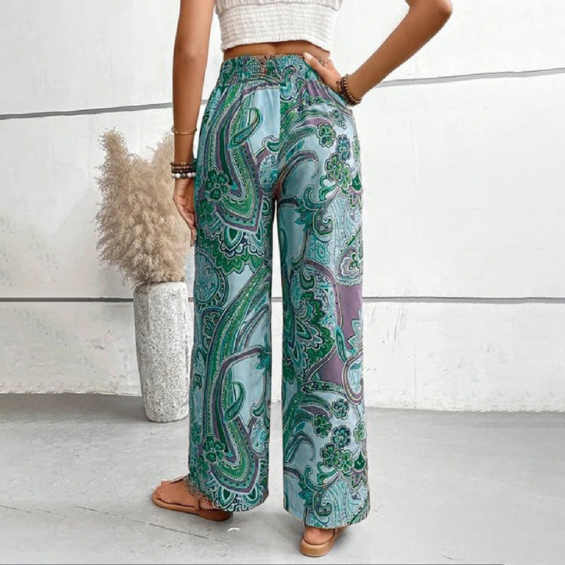 Lightweight Wide-Leg Beach Pants 2