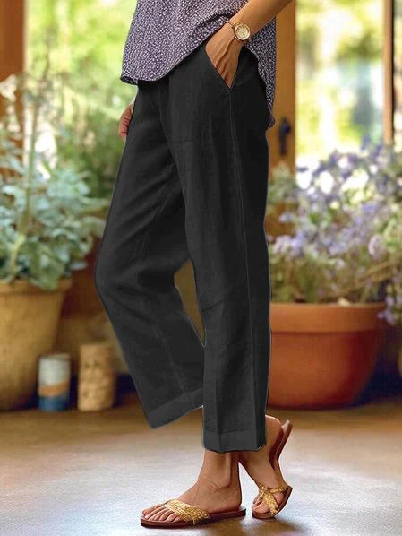 Linen Comfort Summer Trousers 1