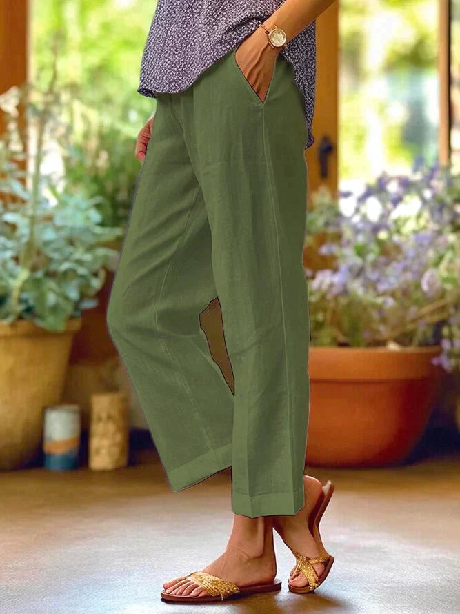 Linen Comfort Summer Trousers 4