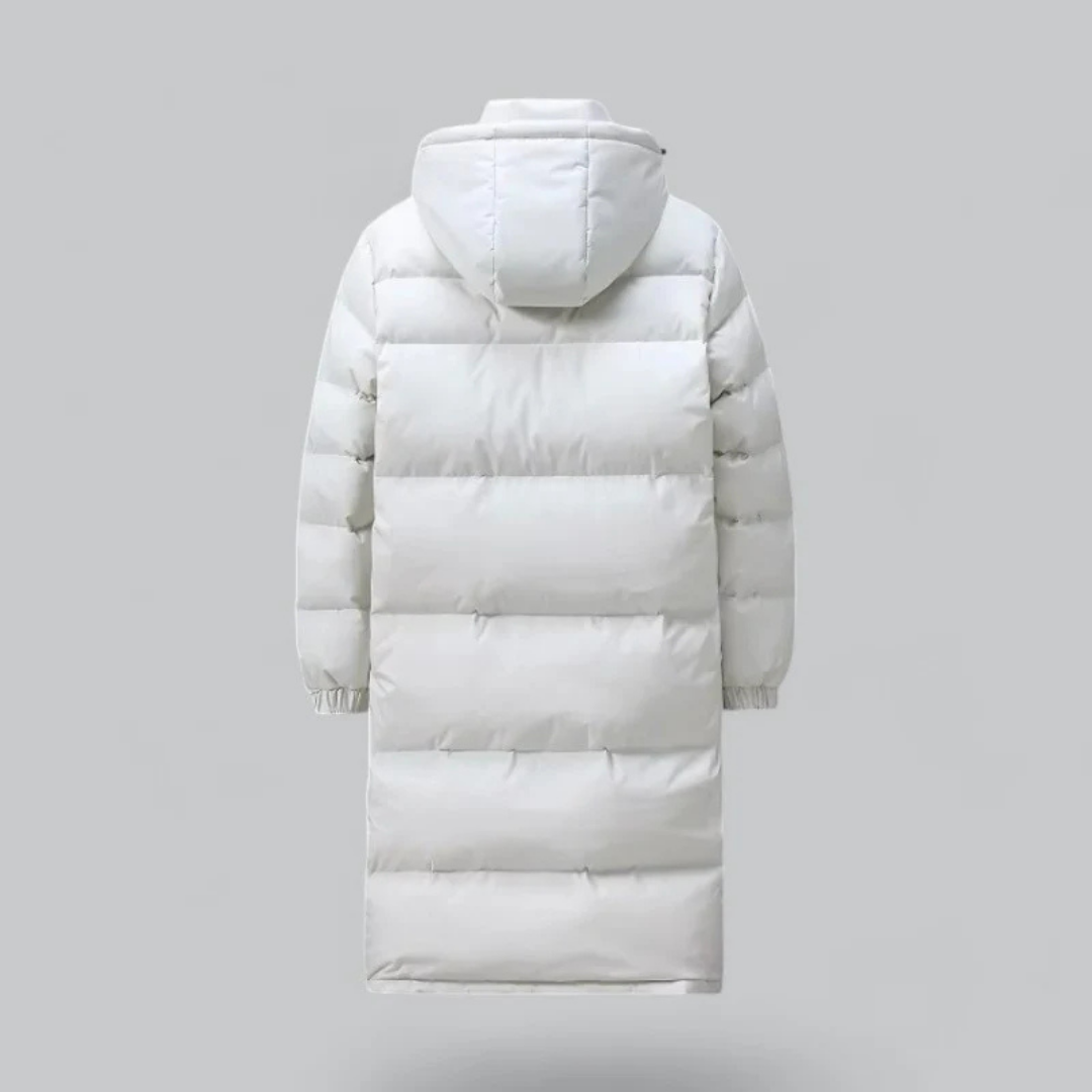 Long Hooded Puffer Coat | Stylish Winter Protection for Cold Days 2