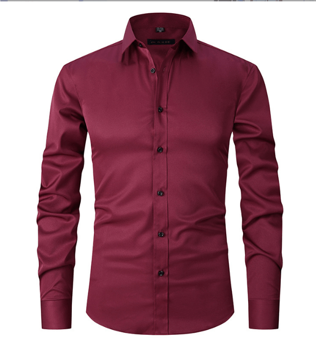 Men's Dress Shirt | Elegant Tailored Fit with Breathable Material for Formal Occasions 11