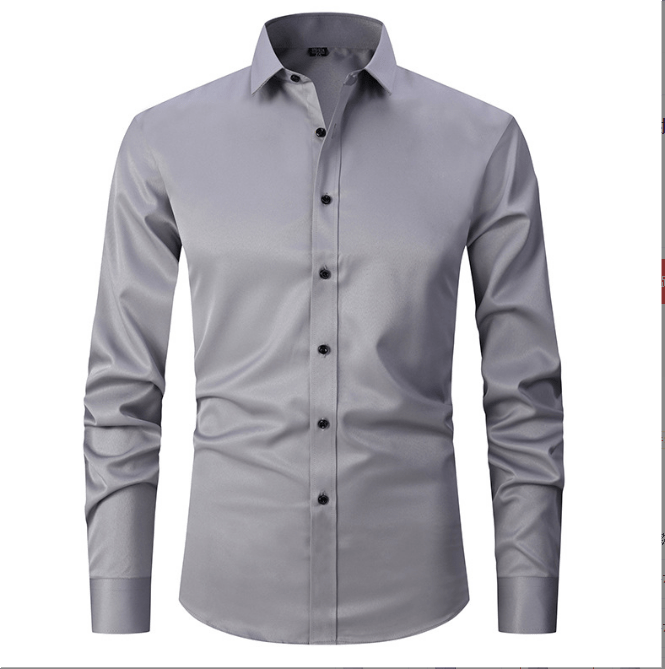 Men's Dress Shirt | Elegant Tailored Fit with Breathable Material for Formal Occasions 2