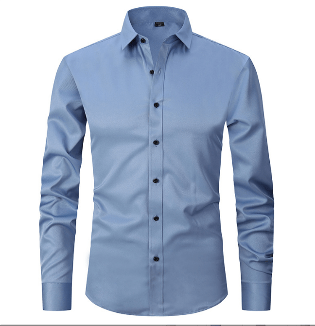 Men's Dress Shirt | Elegant Tailored Fit with Breathable Material for Formal Occasions 3