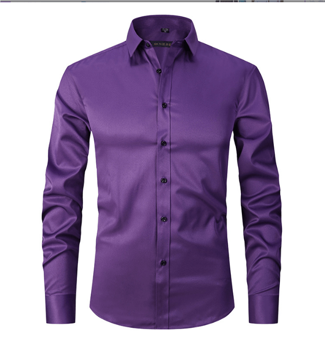 Men's Dress Shirt | Elegant Tailored Fit with Breathable Material for Formal Occasions 6