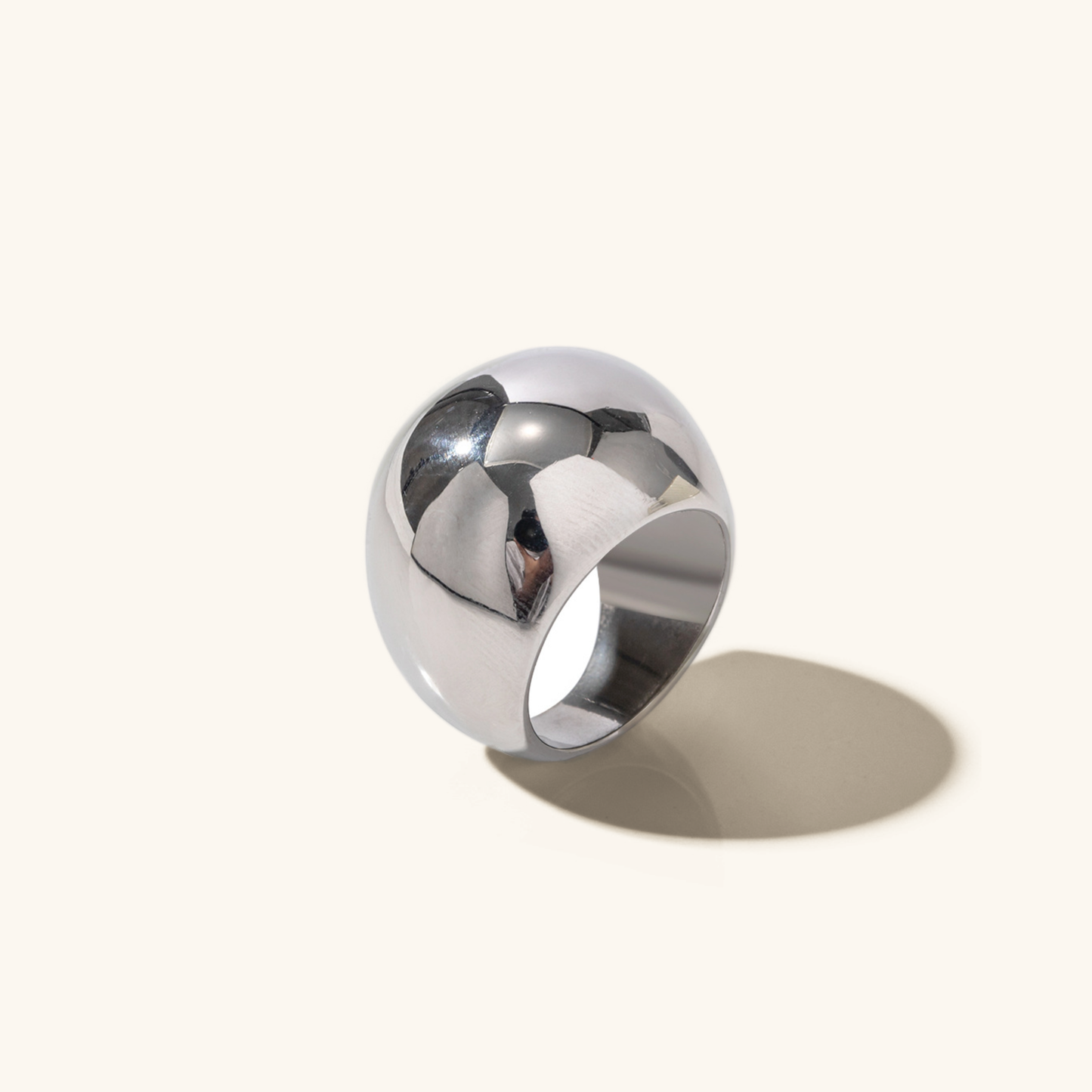 Minimalist Gold Ring | Ethically Sourced Stainless Steel-Plated 18k Gold 2