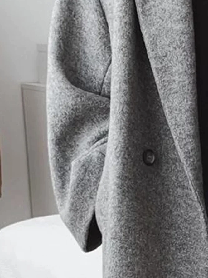 Oversized Double-Breasted Coat 3