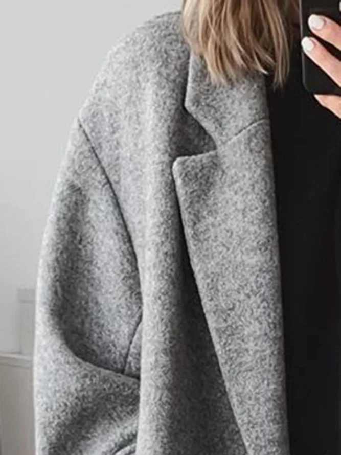 Oversized Double-Breasted Coat 4