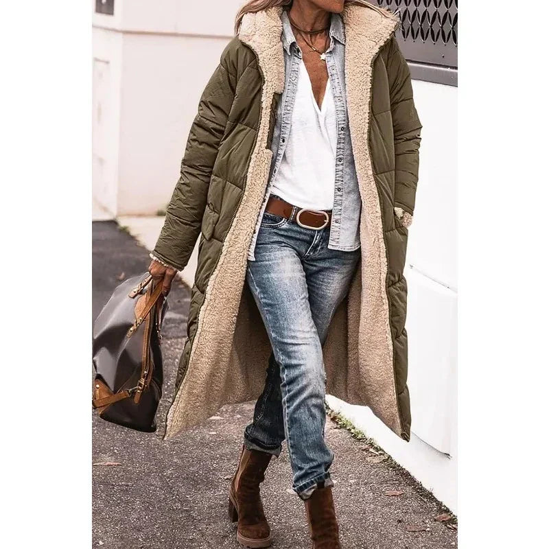 Oversized Sherpa Winter Coat 0