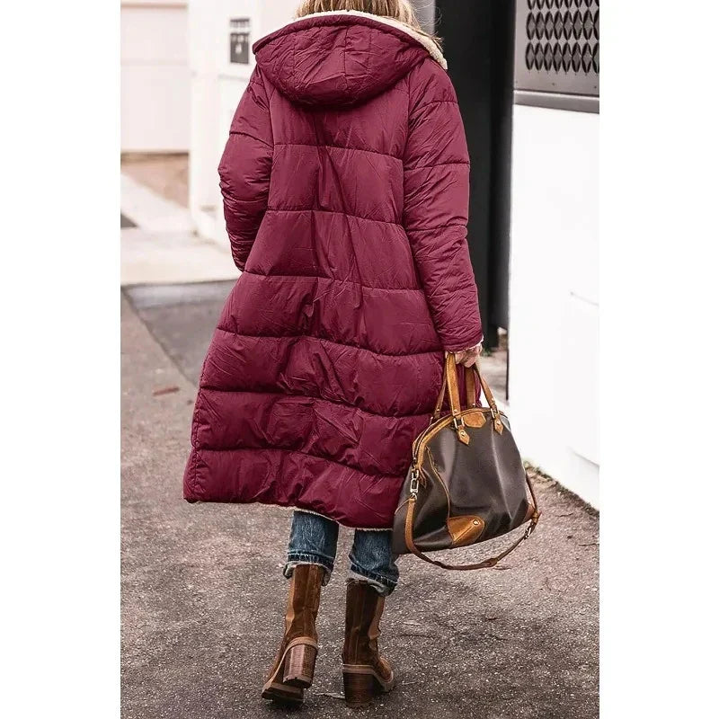 Oversized Sherpa Winter Coat 2