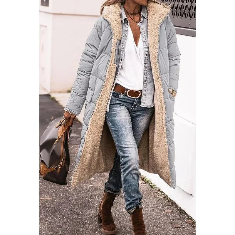 Oversized Sherpa Winter Coat 3