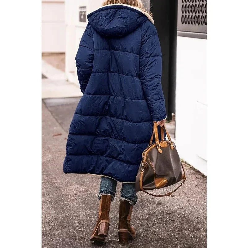 Oversized Sherpa Winter Coat 4