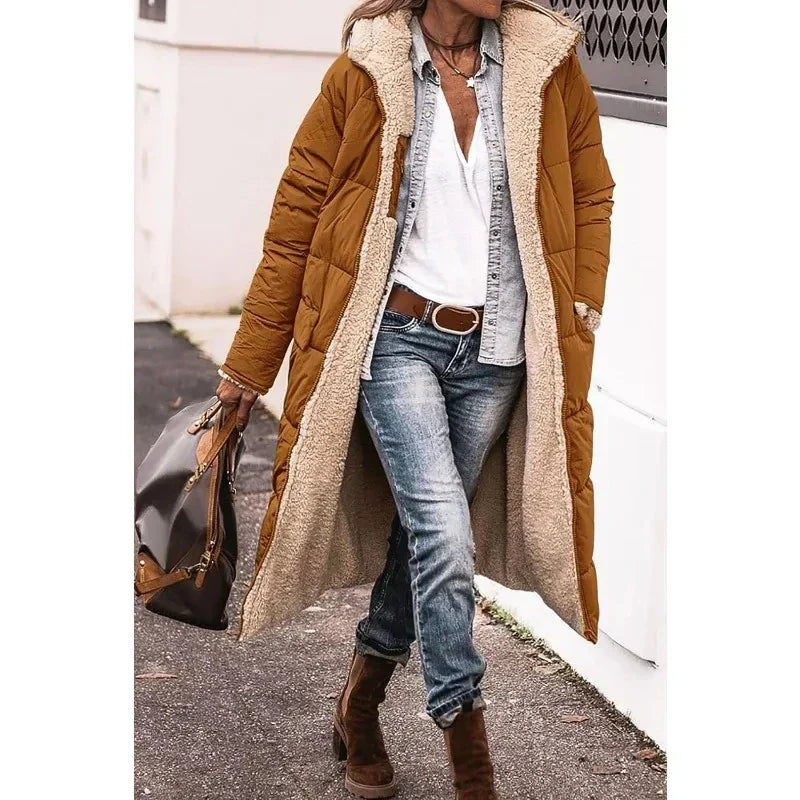 Oversized Sherpa Winter Coat 5