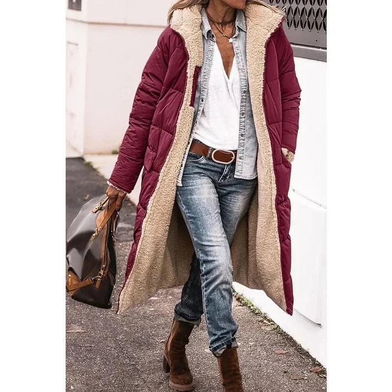 Oversized Sherpa Winter Coat 6