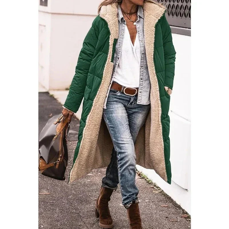 Oversized Sherpa Winter Coat 7