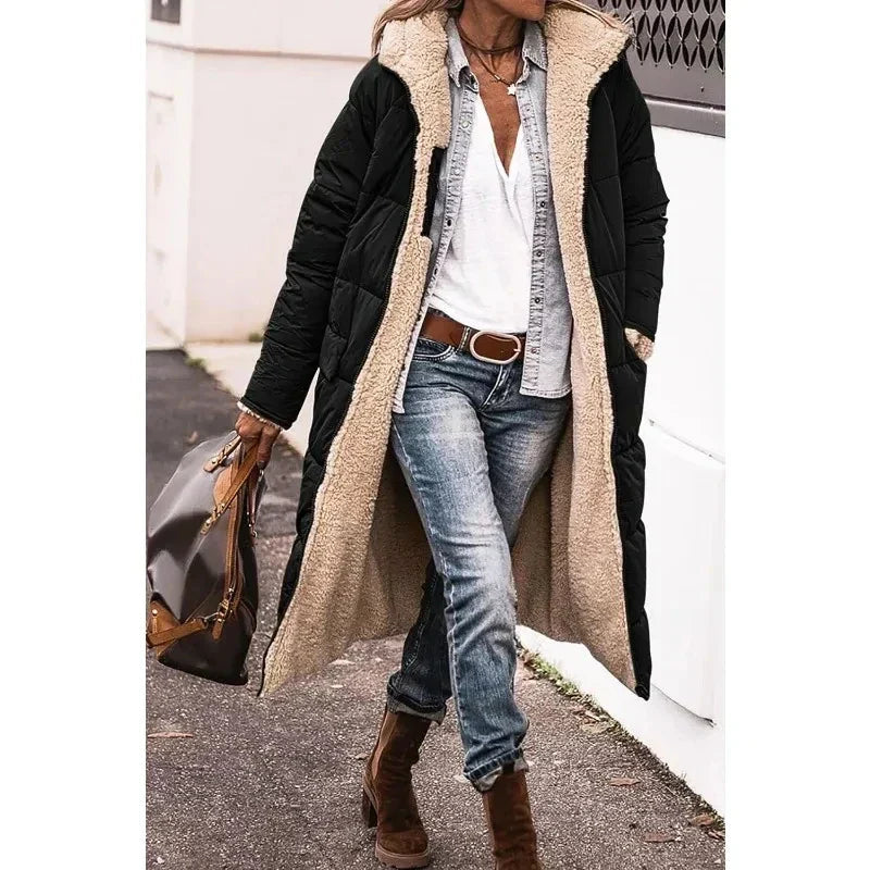 Oversized Sherpa Winter Coat 8