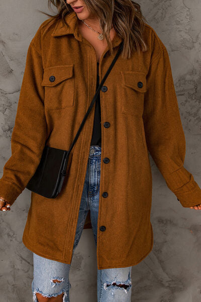 Relaxed Chic Button-Up Jacket 1