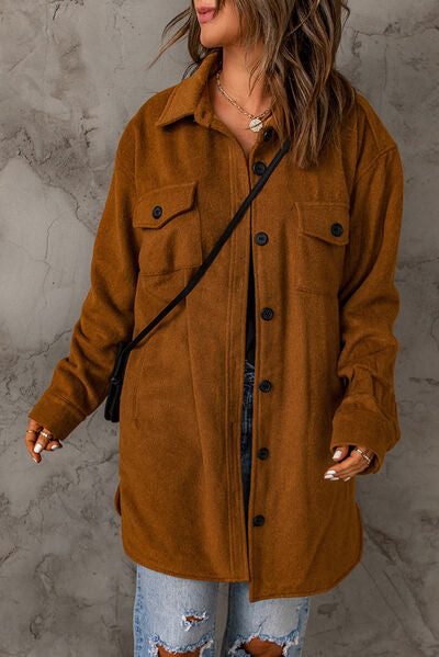 Relaxed Chic Button-Up Jacket 4