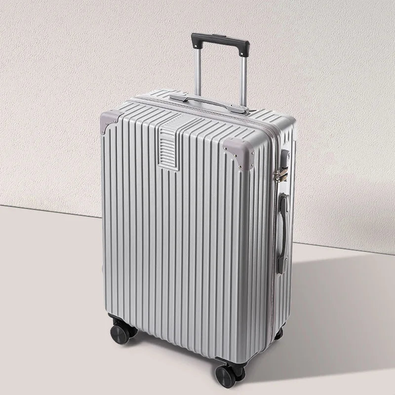 Carry-On Luggage | Retro Hardshell Design, TSA Approved, Durable ABS 2
