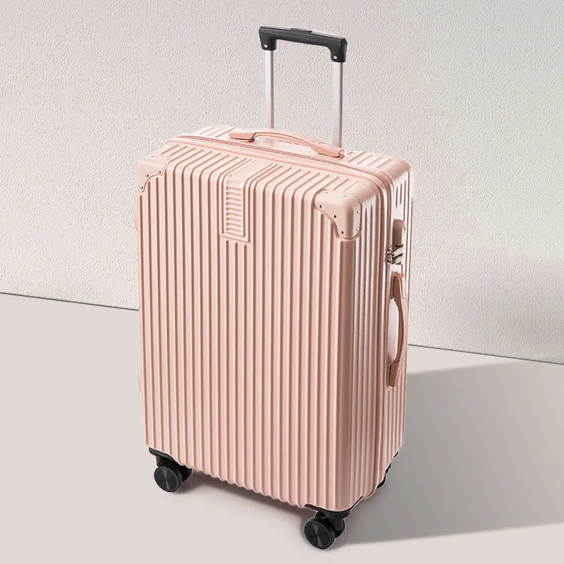 Carry-On Luggage | Retro Hardshell Design, TSA Approved, Durable ABS 3