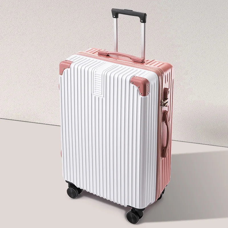 Carry-On Luggage | Retro Hardshell Design, TSA Approved, Durable ABS 9