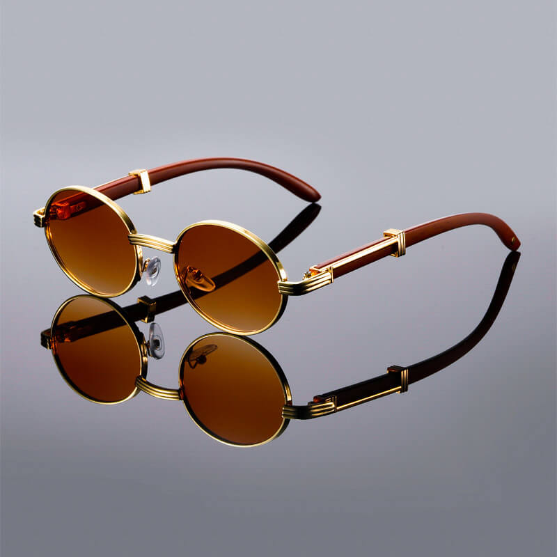 Retro Oval Sunglasses | UV 400 Protection with Lightweight Design 3