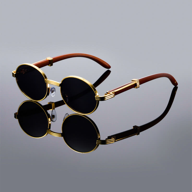 Retro Oval Sunglasses | UV 400 Protection with Lightweight Design 5