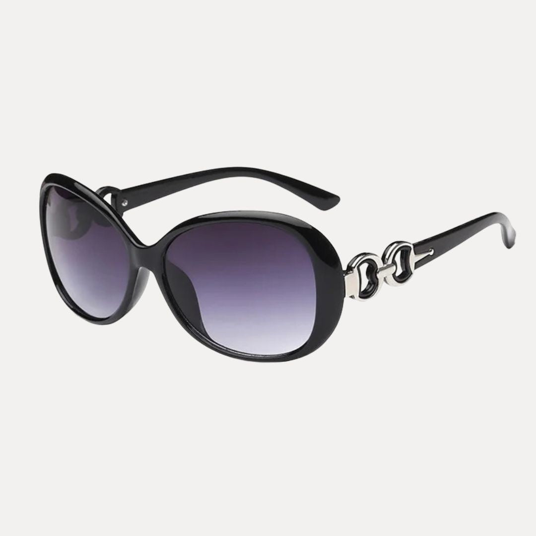 Oversized Sunglasses | UV400 Protection with Elegant Metallic Accents 2
