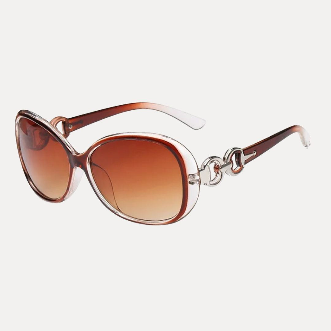 Oversized Sunglasses | UV400 Protection with Elegant Metallic Accents 3